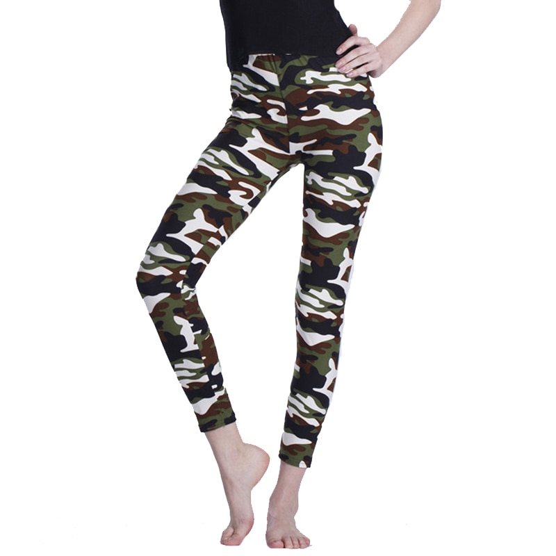 Army Green Leggings Workout Pants » Maco Buy